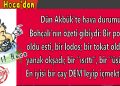 Halil Hoca’dan…