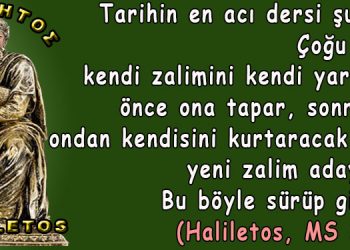 Haliletos’tan inci taneleri…