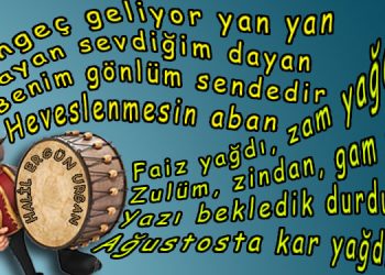 GELENEKSEL HAFTA SONU MANİLERİ