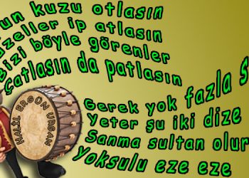 GELENEKSEL HAFTA SONU MANİLERİ