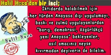 Halil Hoca’dan Bir İnci