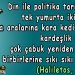 Haliletos’tan inci taneleri…