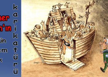 İzmirli çizer Ömer Çam’dan gündemlik karikatür