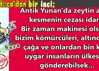 Halil Hoca’dan bir inci…