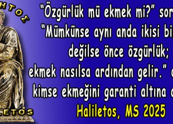 Haliletos’tan…
