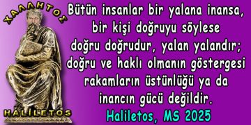Haliletos’tan…