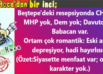 Halil Hoca’dan bir inci…