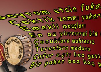 GELENEKSEL HAFTA SONU MANİLERİ