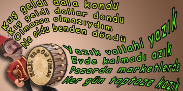 GELENEKSEL HAFTA SONU MANİLERİ