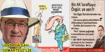 ULVİ PUĞ’DAN (CUMARTESİ”LİK”)