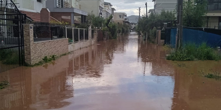 Payamlı’da Yine Sel Nöbeti
