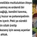 Molla Hoca’dan…
