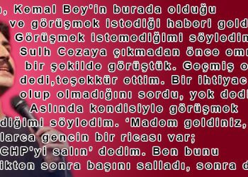 Lütfen CHP’yi salın!…