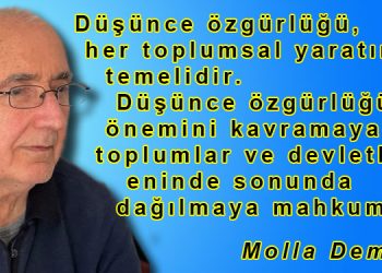 Molla Demirel’den…