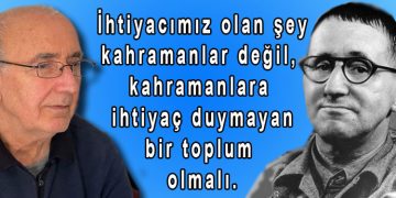 BERTOLT BRECHT’İ ÖLÜMÜNÜN 70. YILINDA ANMAK