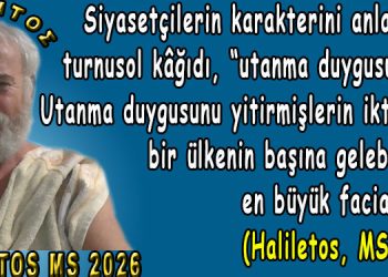 Haliletos’u dinle!…