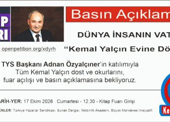 TÜRKİYE YAZARLAR SENDİKASI DENİZLİ KİTAP FUARINDA BASIN AÇIKLAMASI YAPTI