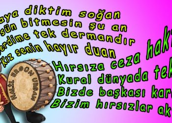 GELENEKSEL HAFTA SONU MANİLERİ