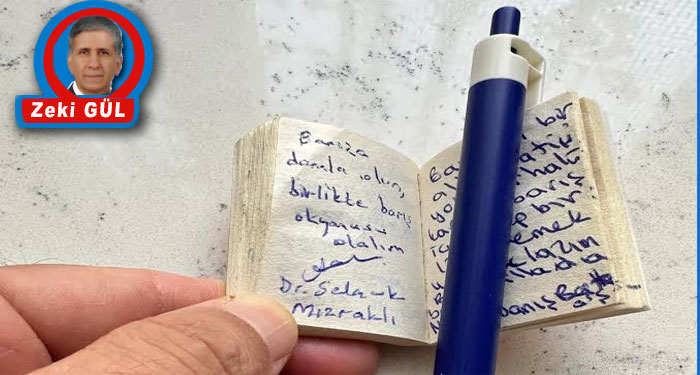 BEYAZ ÖNLÜĞÜN CEBİNDE BARIŞ